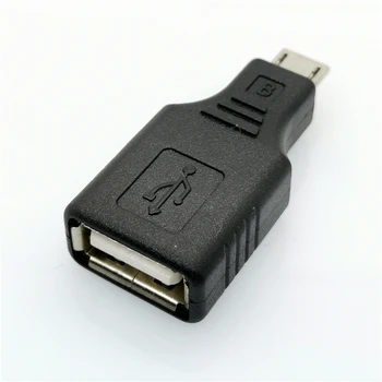 Разъем Конвертера Micro USB Male to USB Female Для Передачи данных, Синхронизации OTG-Адаптер для Автомобильных AUX MP3 MP4 Планшетов, Телефонов, Мыши на U-Диске