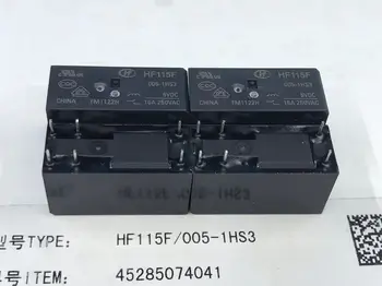 Реле питания HF115F-005-1HS3 16A 5VDC 6 контактов