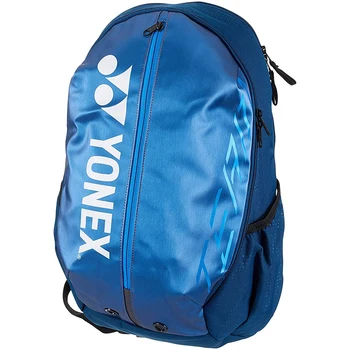Роскошный атласный теннисный рюкзак YONEX на 2 ракетки с отделением для обуви Спортивная теннисная сумка для мужчин для тренировок на матчах