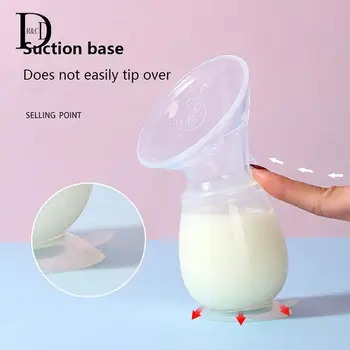 Ручной молокоотсос для кормления ребенка Partner Breast Collector Автоматическая коррекция грудного молока Силиконовые помпы