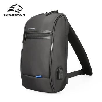 Рюкзак Kingsons на одно плечо для мужчин и женщин, мини-рюкзак, водонепроницаемый рюкзак для ноутбука, 10,1-дюймовый маленький рюкзак для бега и верховой езды