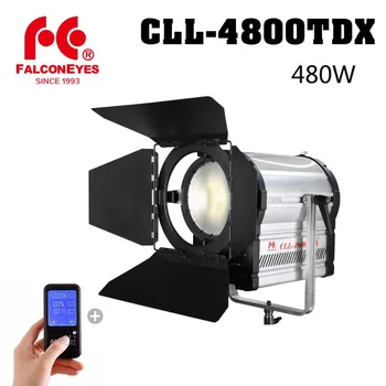 Светодиодный прожектор для видеостудии alconeyes с двухцветной поддержкой DMX-системы, подсветка для фотосъемки с дистанционным управлением, фотооборудование в подарок.