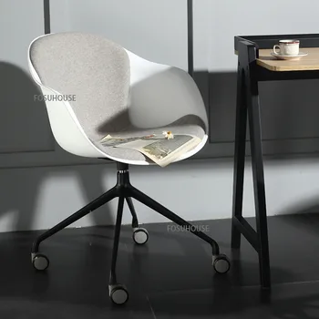 Современное Простое Кресло Офисная мебель Креативный Дизайнерский Вращающийся стул для учебы Nordic Home Компьютерное кресло для Бэк-офиса