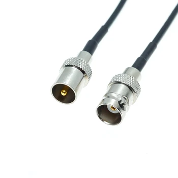 Соединительный кабель RG174 BNC male to IEC DVB-T PAL male Coax RF Pigtail FPV