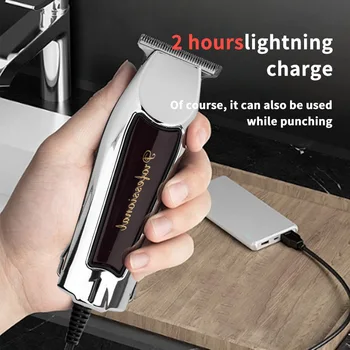 Супер USB зарядка парикмахерская масляная бритва для стрижки волос электрическая машинка для стрижки волос цифровая машинка для стрижки волос электрическая машинка для стрижки волос