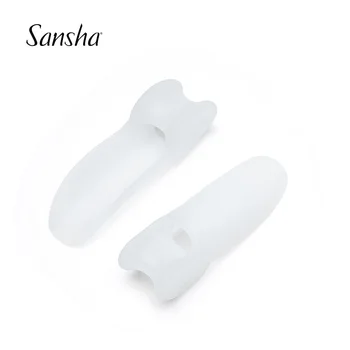 Удобный корректор для пальцев ног Sansha, силиконовая накладка для защиты пальцев ног для пуантов 91AI0001S
