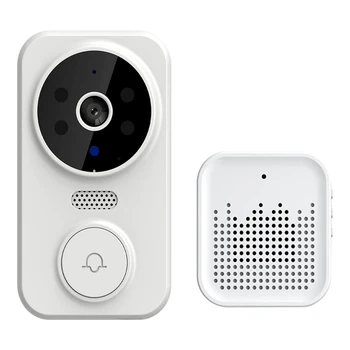 Умный дверной звонок Дистанционный видеодомофон Интеллектуальный визуальный дверной звонок, домашнее ночное видение HD