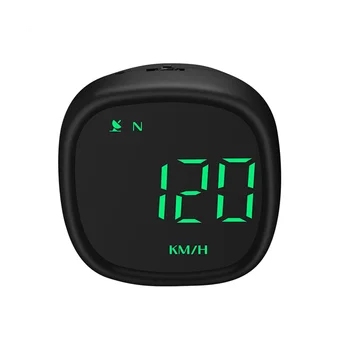 Универсальный HUD GPS Спидометр M30 Автомобильные часы Электронный компас Зеленый индикатор усталости при вождении Напоминание для автомобиля мотоцикла