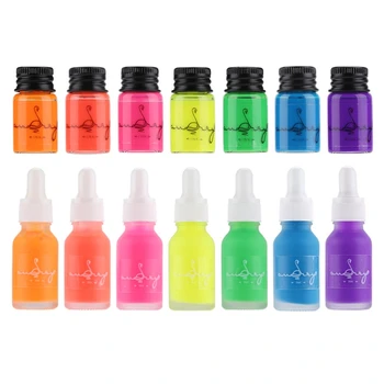 Флуоресцентные чернила для авторучки в бутылках объемом 5/15 мл для письма авторучкой для подписи Refil Ink