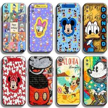 Чехол Для Телефона Disney Mickey Donald Duck Samsung Galaxy M10 Black Cover Shell Coque TPU Cases Soft Carcasa Funda