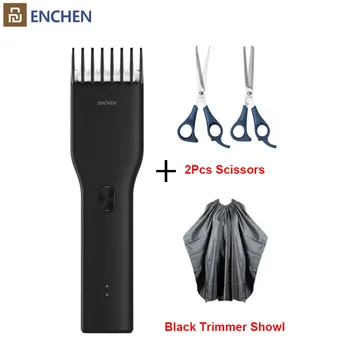 Электрическая машинка для стрижки волос Youpin ENCHEN Boost USB Двухскоростной Керамический резак для быстрой зарядки волос, Триммер для стрижки волос, детская машинка для стрижки волос