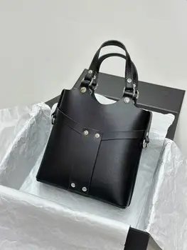 Японский нишевый дизайн, 2023 новая кожаная сумка Saturn через плечо, трендовая модная сумка 